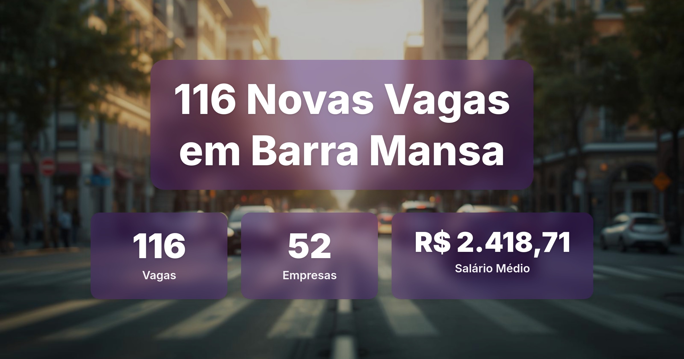 116 Novas Vagas de Emprego em Barra Mansa - 27/03/2026 - Análise completa com salários, empresas contratando e oportunidades nos setores de vendas e tecnologia