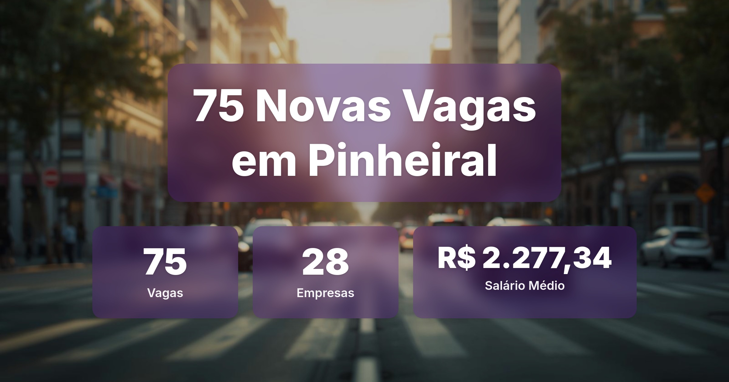 75 Novas Vagas de Emprego em Pinheiral - 09/02/2026 - Análise completa com salários, empresas contratando e oportunidades nos setores de vendas e tecnologia