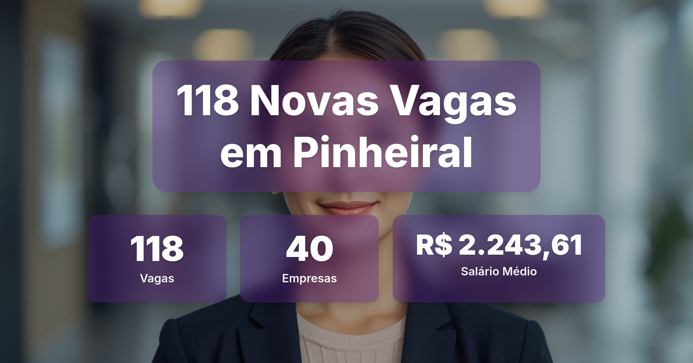 118 Novas Vagas de Emprego em Pinheiral - 15/02/2026 - Análise completa com salários, empresas contratando e oportunidades nos setores de vendas e tecnologia