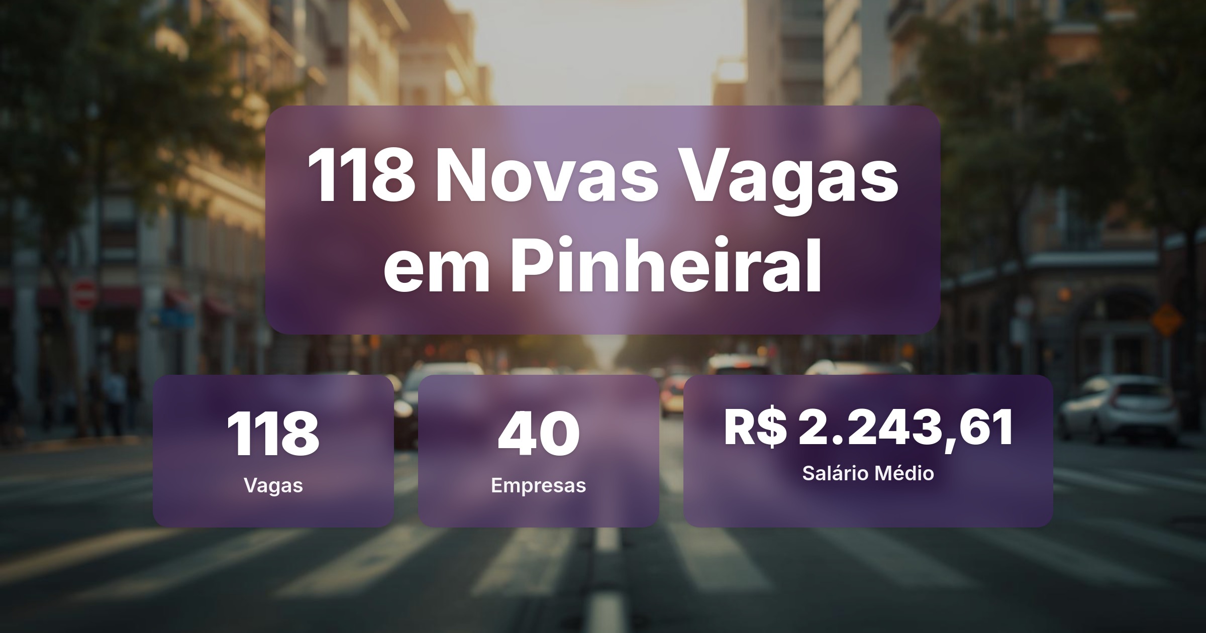 118 Novas Vagas de Emprego em Pinheiral - 17/02/2026 - Análise completa com salários, empresas contratando e oportunidades nos setores de vendas e tecnologia