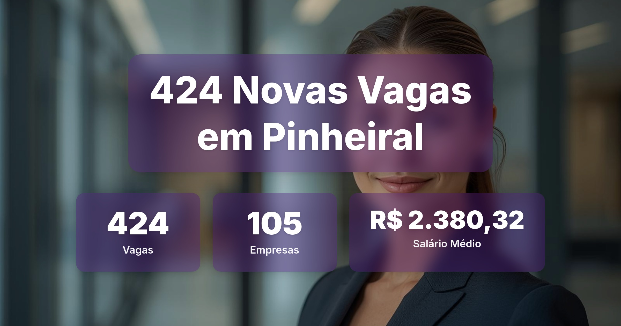 424 Novas Vagas de Emprego em Pinheiral - 19/04/2026 - Análise completa com salários, empresas contratando e oportunidades nos setores de vendas e tecnologia