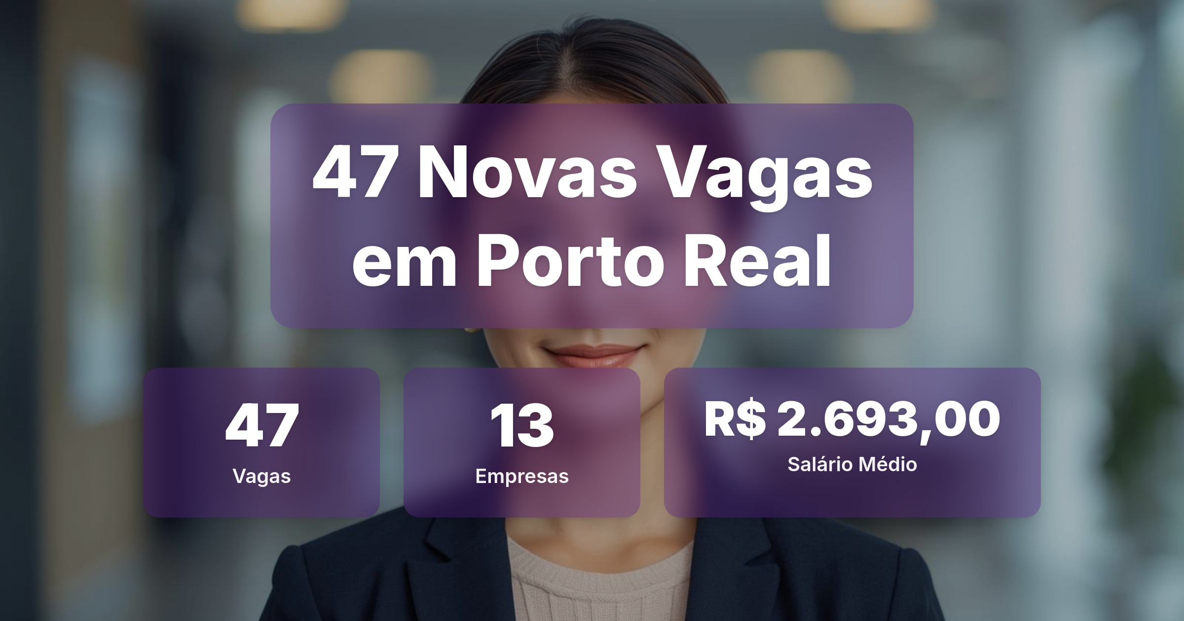 47 Novas Vagas de Emprego em Porto Real - 16/02/2026 - Análise completa com salários, empresas contratando e oportunidades nos setores de tecnologia e vendas