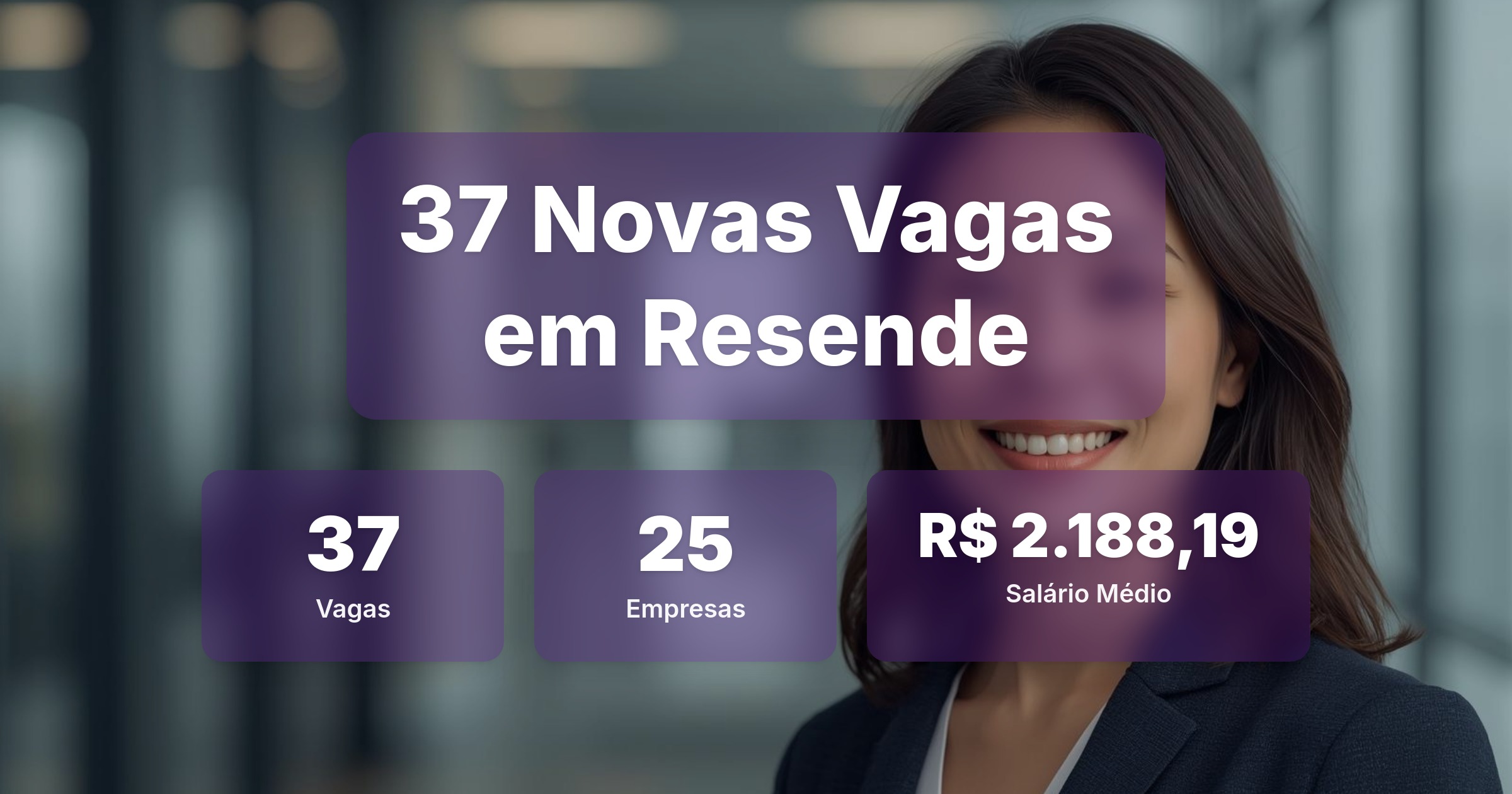 37 Novas Vagas de Emprego em Resende - 09/02/2026 - Análise completa com salários, empresas contratando e oportunidades nos setores de vendas e tecnologia
