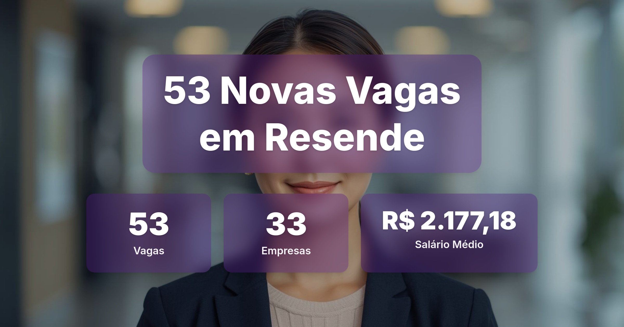 53 Novas Vagas de Emprego em Resende - 11/04/2026 - Análise completa com salários, empresas contratando e oportunidades nos setores de vendas e tecnologia