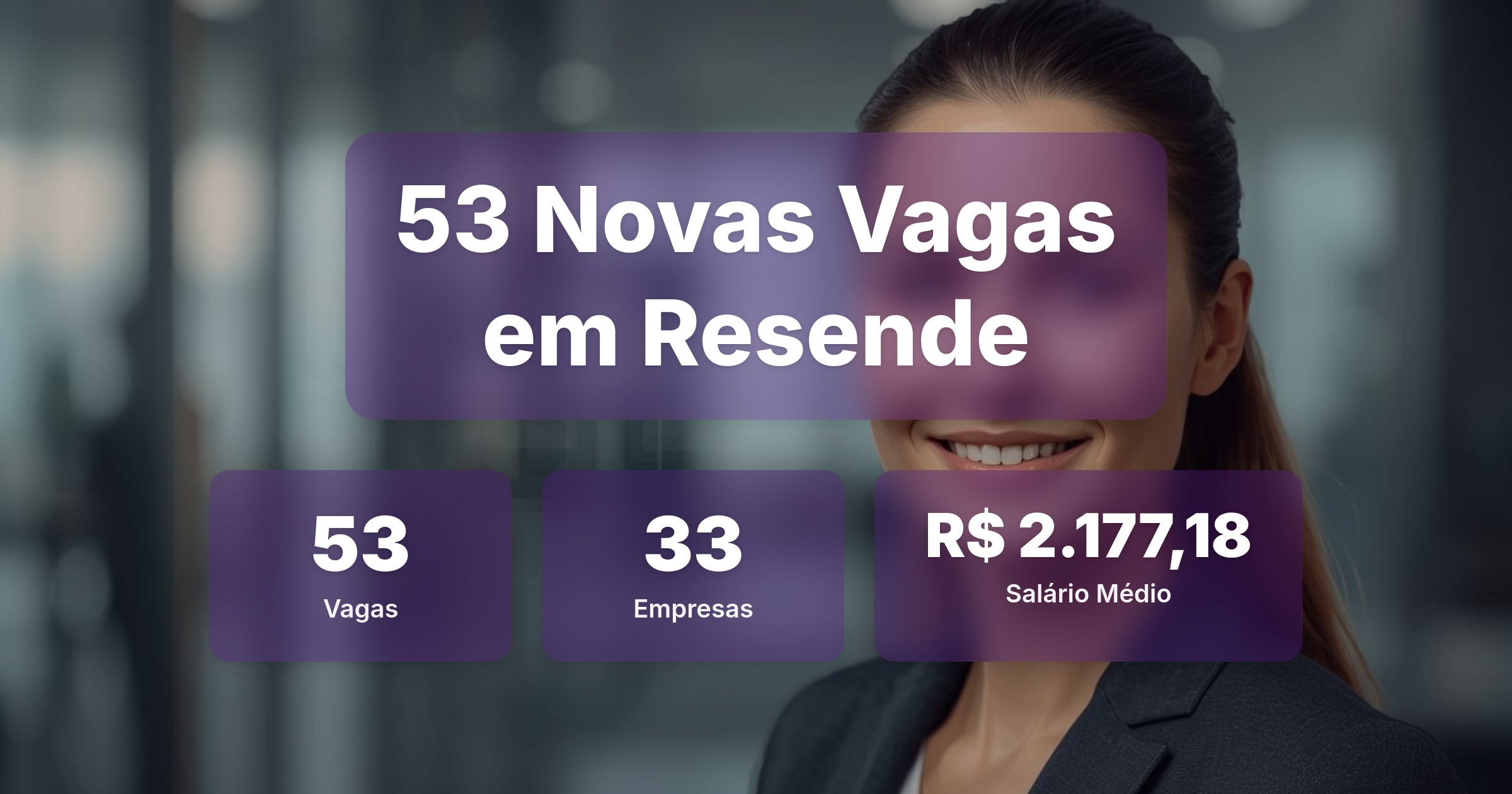 53 Novas Vagas de Emprego em Resende - 14/04/2026 - Análise completa com salários, empresas contratando e oportunidades nos setores de vendas e tecnologia