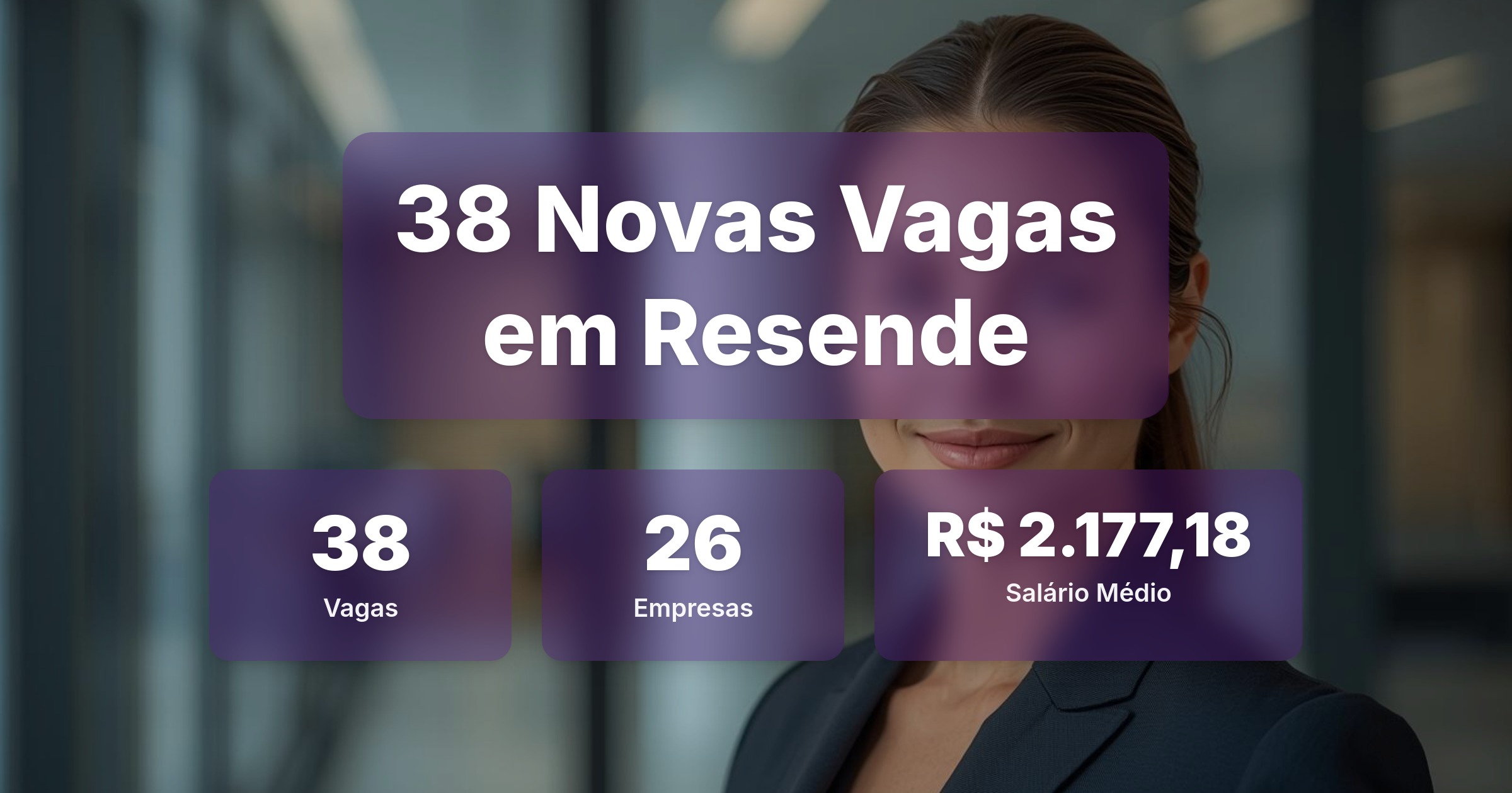 38 Novas Vagas de Emprego em Resende - 17/02/2026 - Análise completa com salários, empresas contratando e oportunidades nos setores de vendas e tecnologia