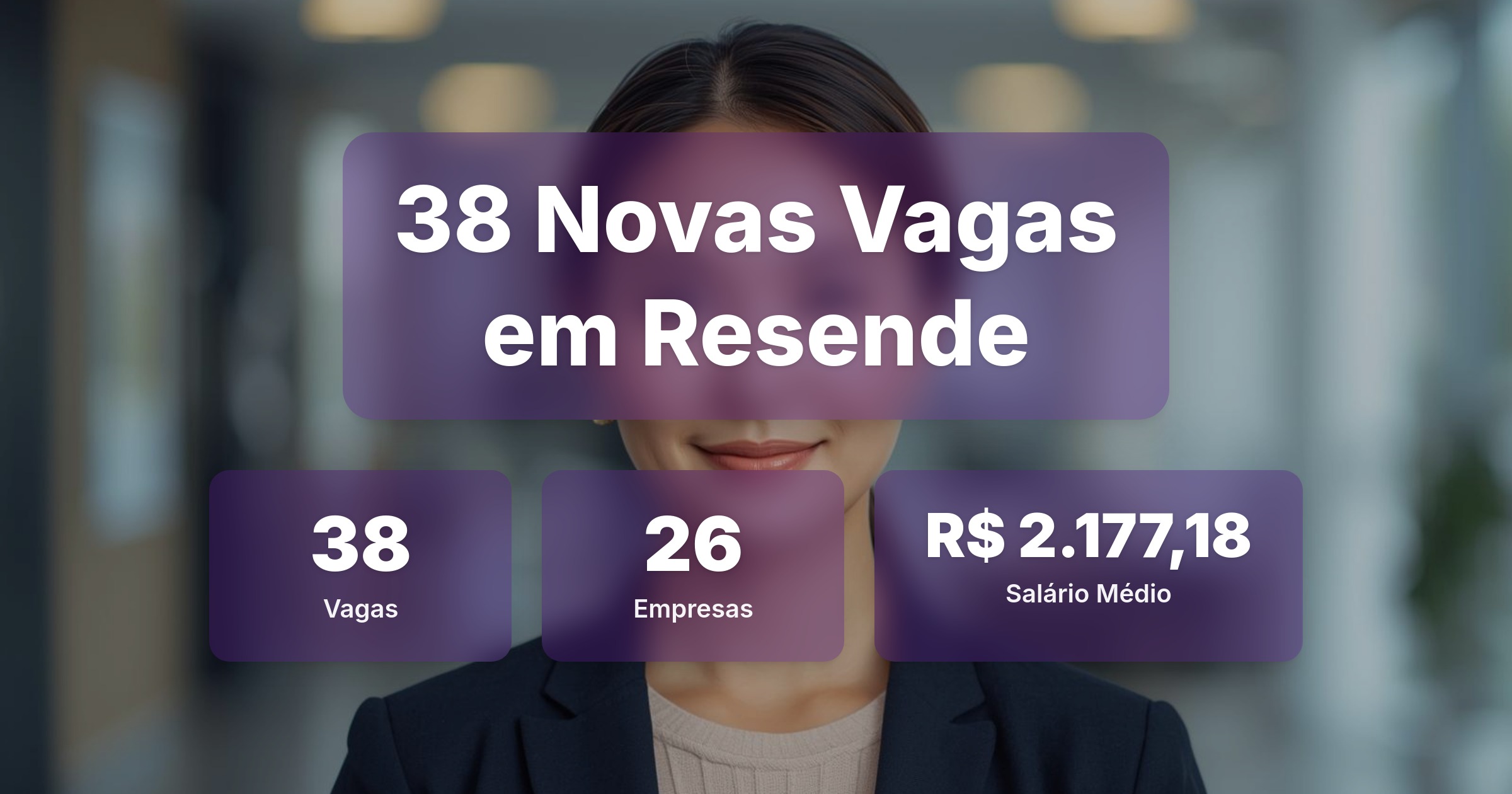 38 Novas Vagas de Emprego em Resende - 19/02/2026 - Análise completa com salários, empresas contratando e oportunidades nos setores de vendas e tecnologia