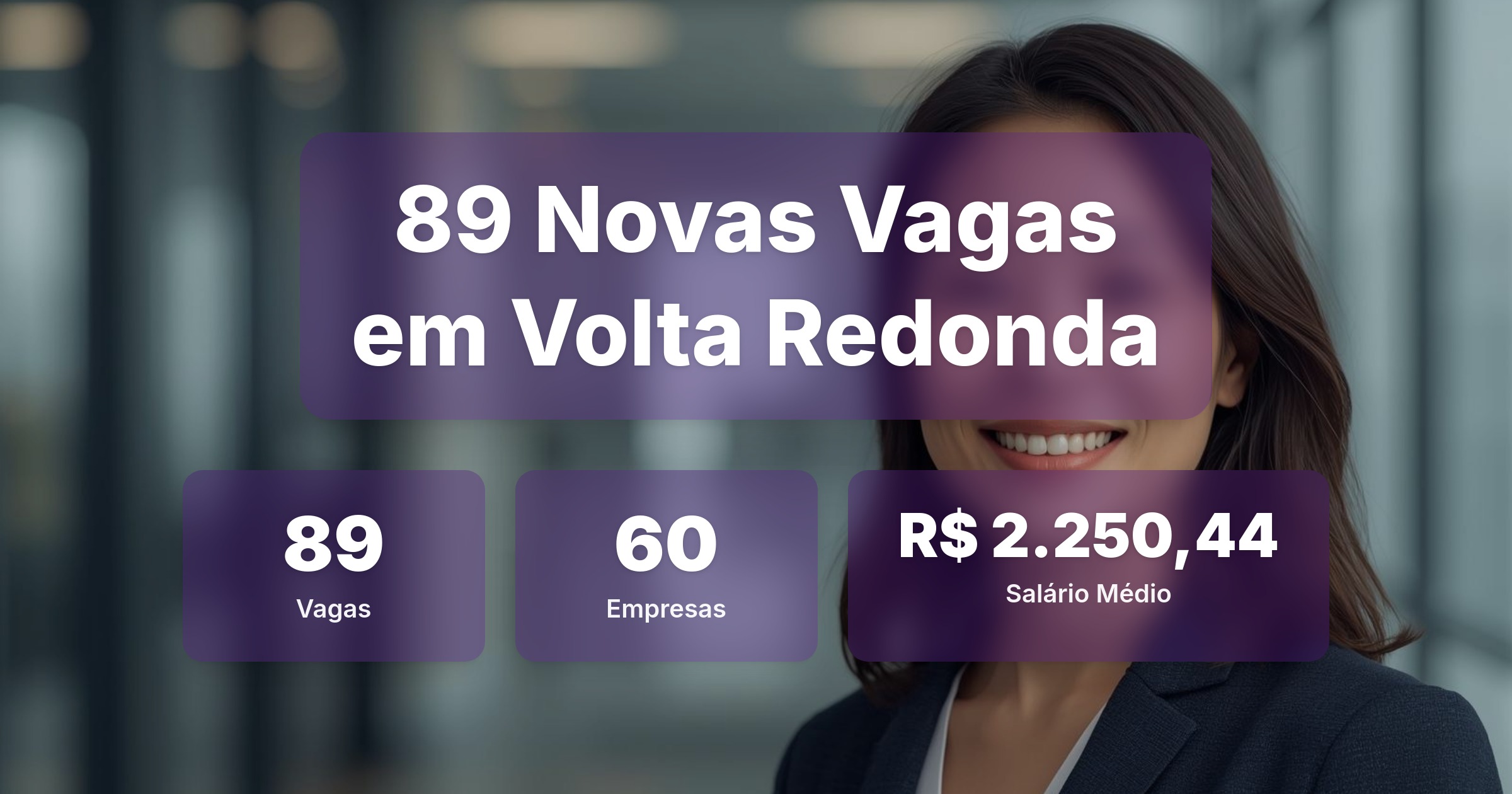 89 Novas Vagas de Emprego em Volta Redonda - 02/03/2026 - Análise completa com salários, empresas contratando e oportunidades nos setores de vendas e tecnologia