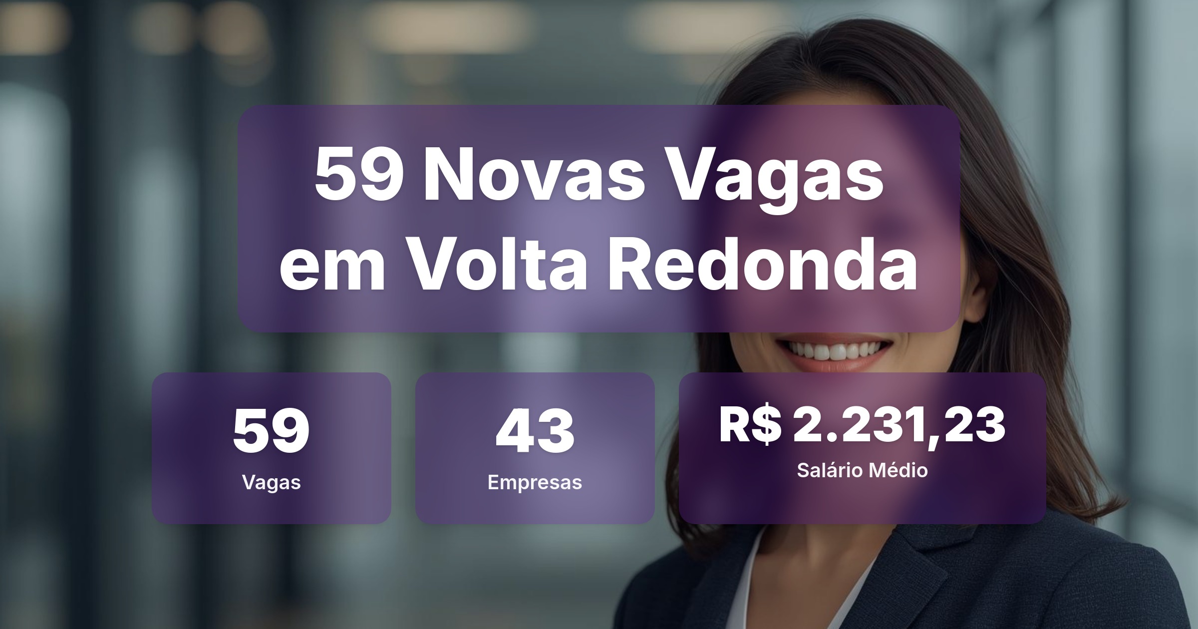 59 Novas Vagas de Emprego em Volta Redonda - 06/02/2026 - Análise completa com salários, empresas contratando e oportunidades nos setores de vendas e tecnologia