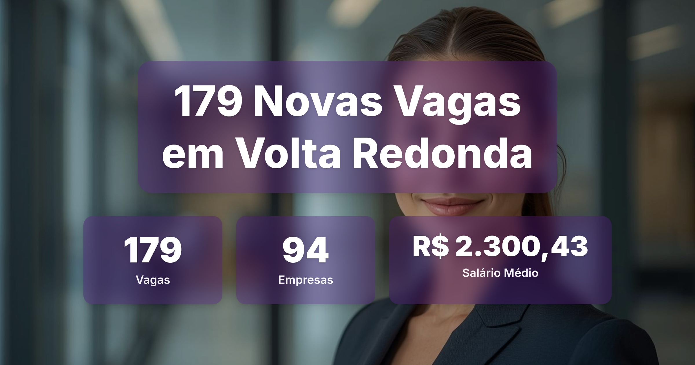 179 Novas Vagas de Emprego em Volta Redonda - 12/04/2026 - Análise completa com salários, empresas contratando e oportunidades nos setores de vendas e tecnologia