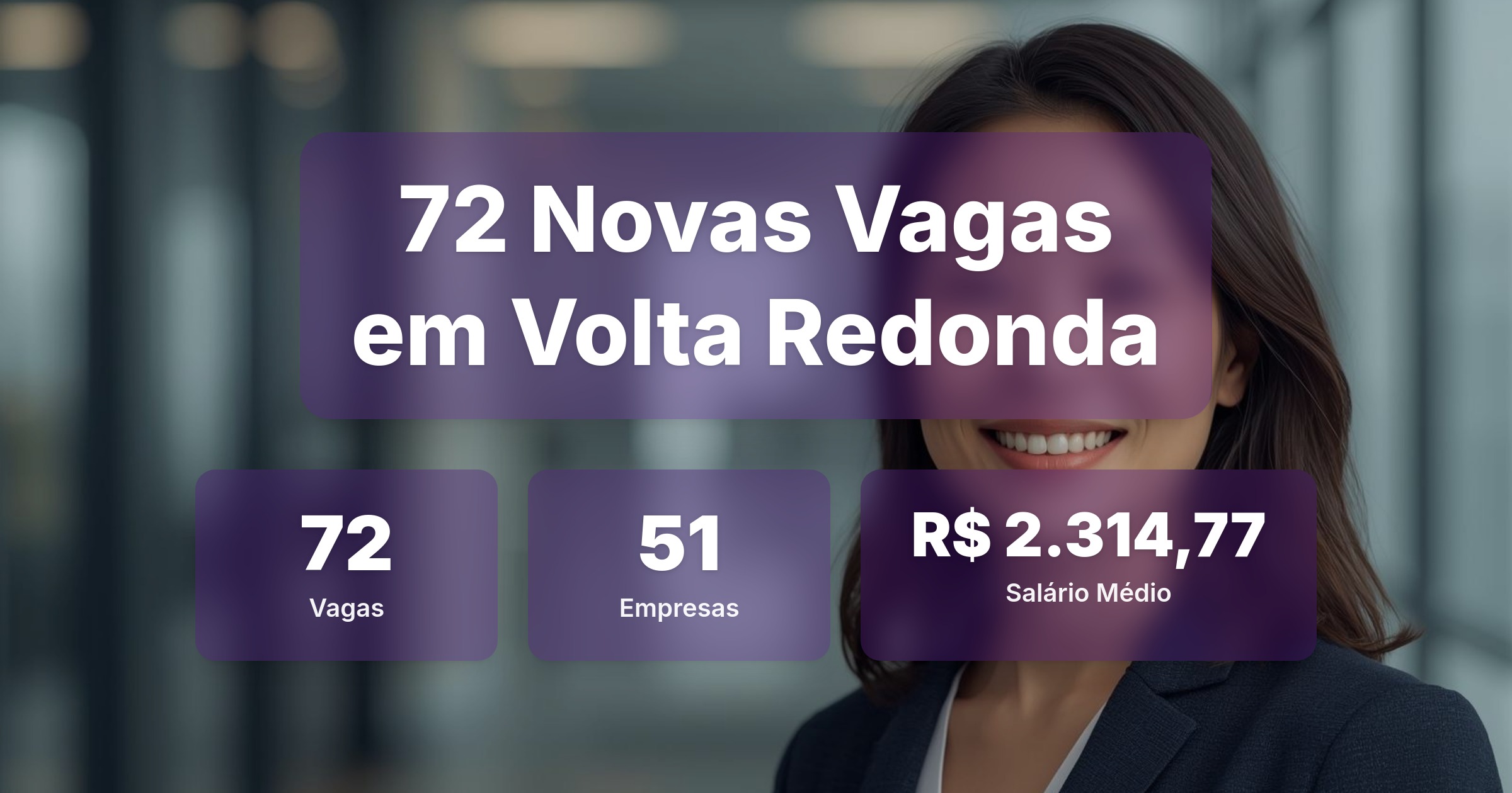 72 Novas Vagas de Emprego em Volta Redonda - 16/02/2026 - Análise completa com salários, empresas contratando e oportunidades nos setores de vendas e tecnologia