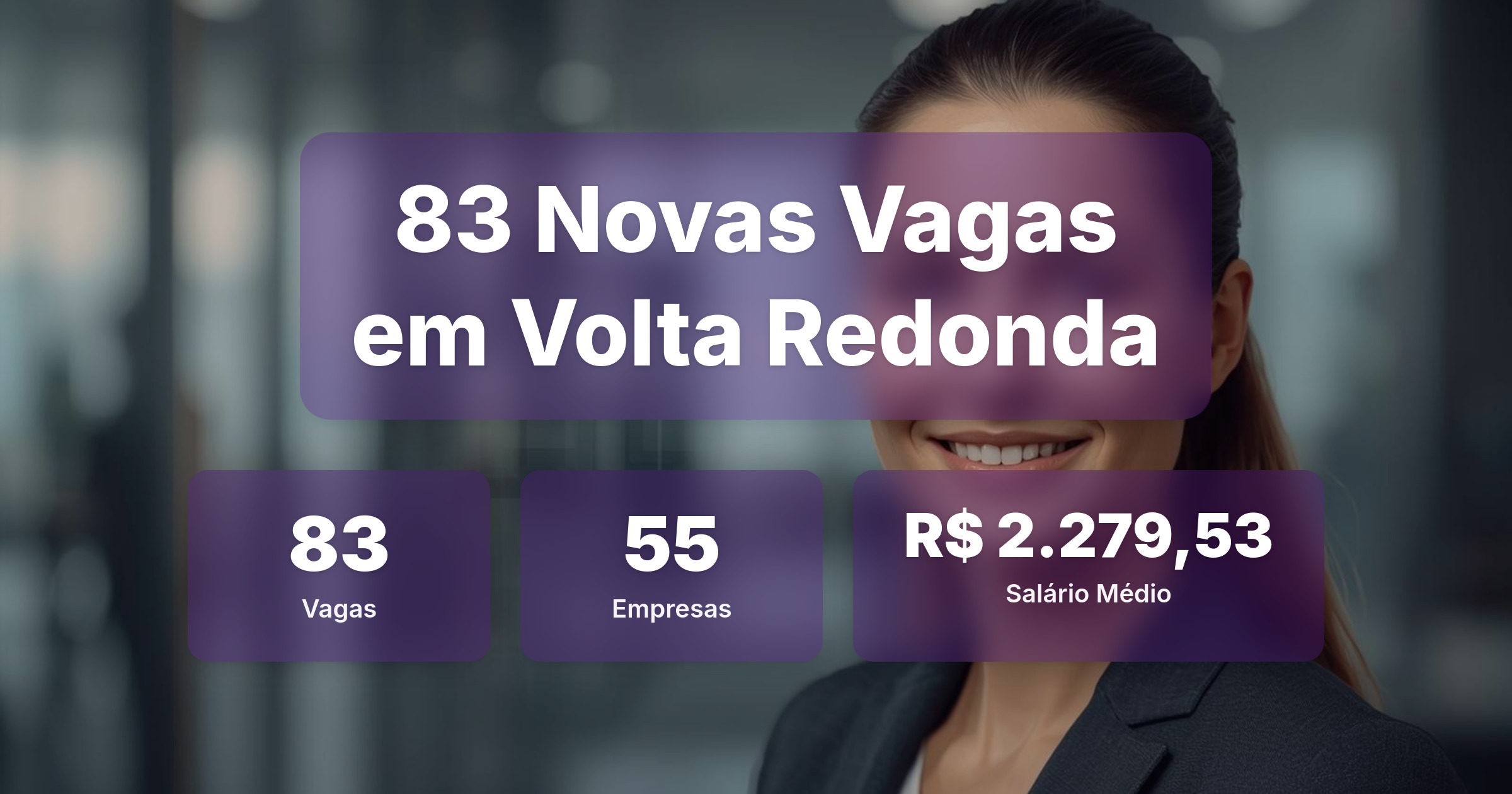 83 Novas Vagas de Emprego em Volta Redonda - 23/02/2026 - Análise completa com salários, empresas contratando e oportunidades nos setores de vendas e tecnologia